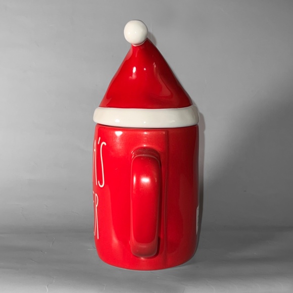 Oversized Santa's Helper Mug with Lid - Picture 2 of 6